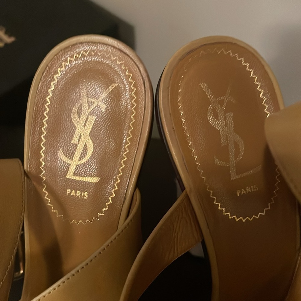 Ysl Platform Sandals. Authentic - image 3